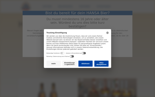 www.hansa-bier.de