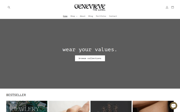 genevievethelabel.com
