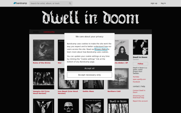 dwellindoom.bandcamp.com