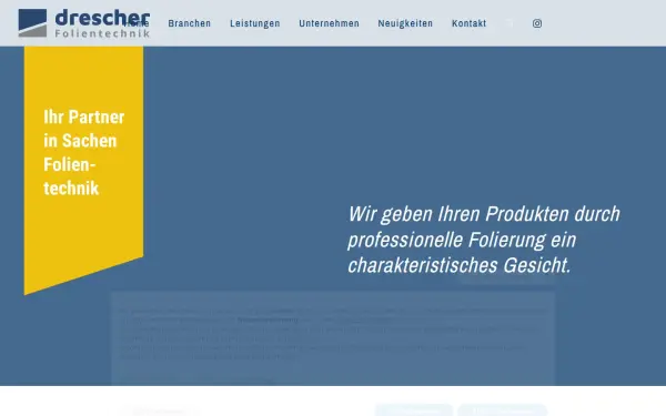 drescher-folientechnik.de