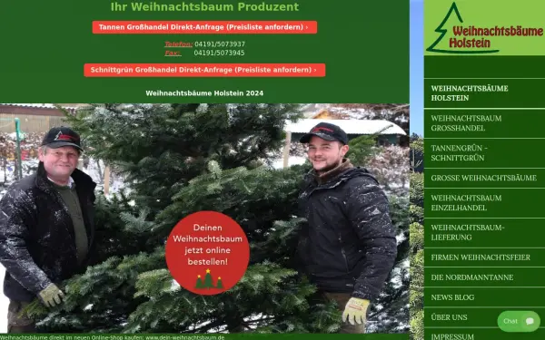 www.weihnachtsbaeume-holstein.de