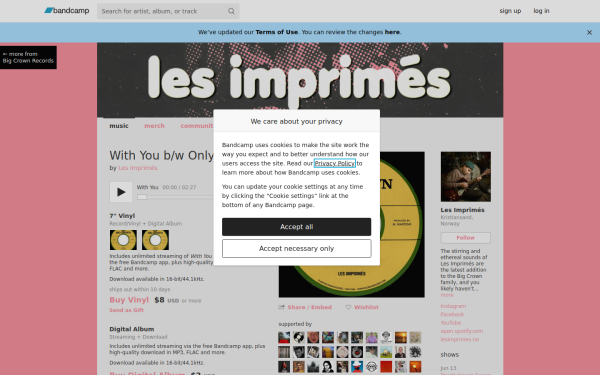lesimprimes.bandcamp.com
