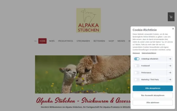 www.alpaka-stuebchen.de