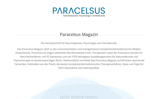 www.paracelsus-magazin.de