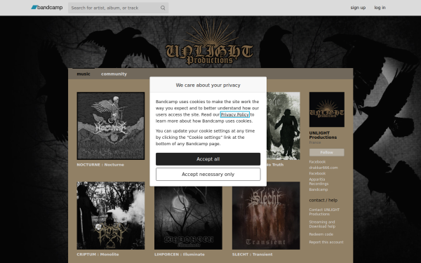 unlightproductions.bandcamp.com