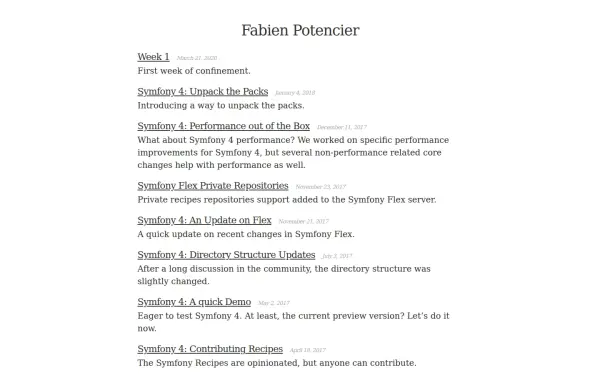 fabien.potencier.org