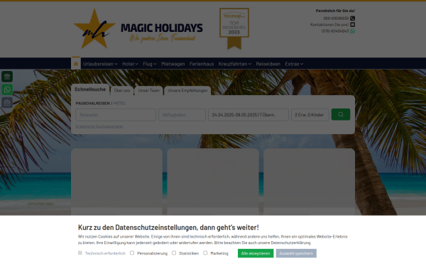 www.magicholidays.gmbh