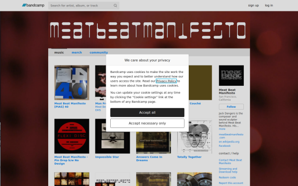 meatbeatmanifesto.bandcamp.com