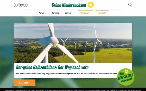 gruene-niedersachsen.de