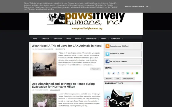 www.pawsitivelyhumane.org