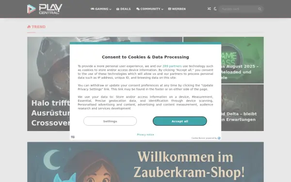 www.playcentral.de