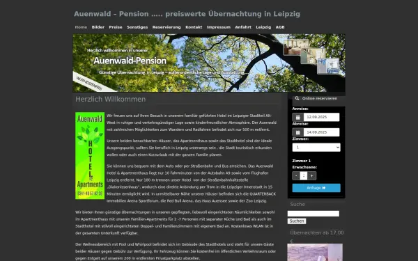www.auenwald-pension-leipzig.de
