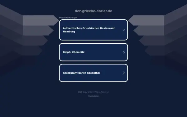 der-grieche-dorlar.de