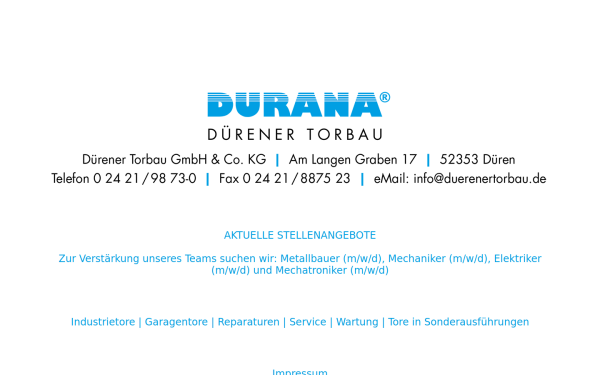 duerenertorbau.de