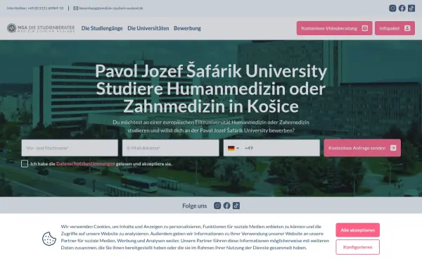 www.medizinstudium-kosice.de