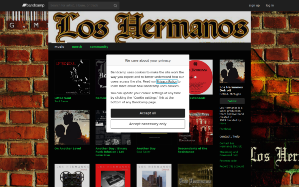 loshermanosdetroit.bandcamp.com