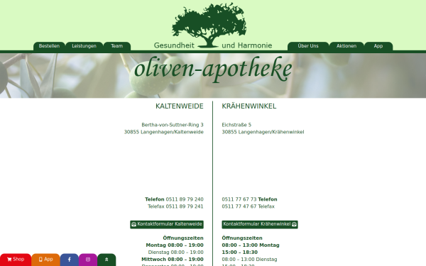 oliven-apotheke.com