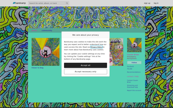 cousinbrian.bandcamp.com
