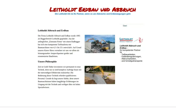 baggerbetrieb-leitholdt.de