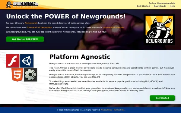 newgrounds.io