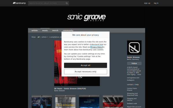 sonicgroove.bandcamp.com