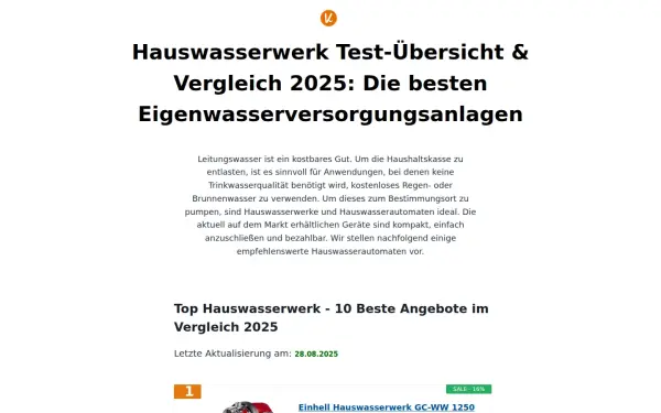 www.hauswasserwerktests.de