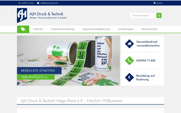 www.ajh-drucktechnik.de