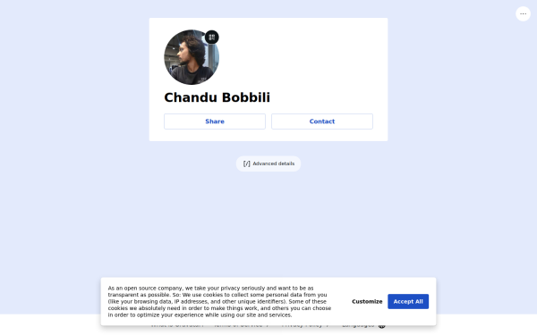 chandubobbili.bio