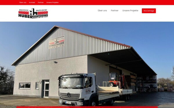 www.bauunternehmen-huber.de