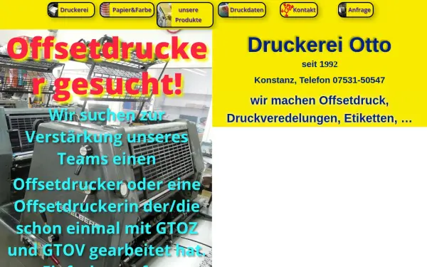 www.druckereiotto.de