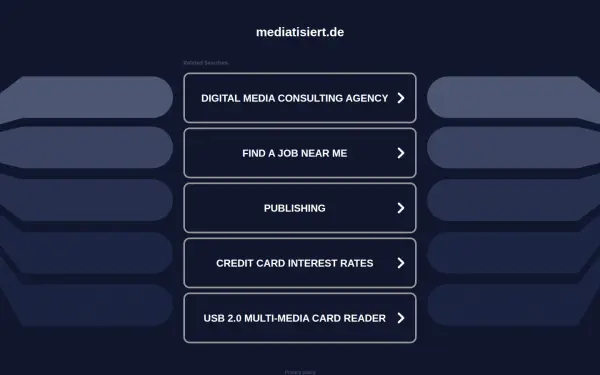 mediatisiert.de