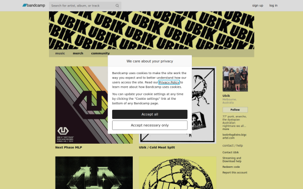 ubikpunk.bandcamp.com