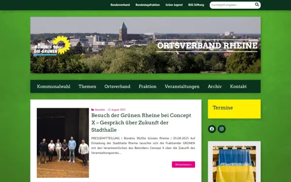 gruene-rheine.de