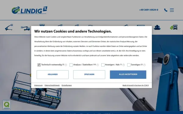 arbeitsbuehnen.lindig.com