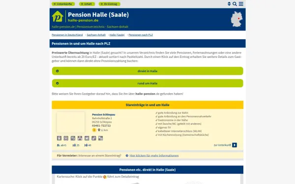 www.halle-pension.de