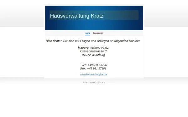hausverwaltung-kratz.de
