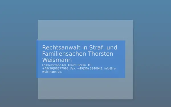 anwalt-weismann.de