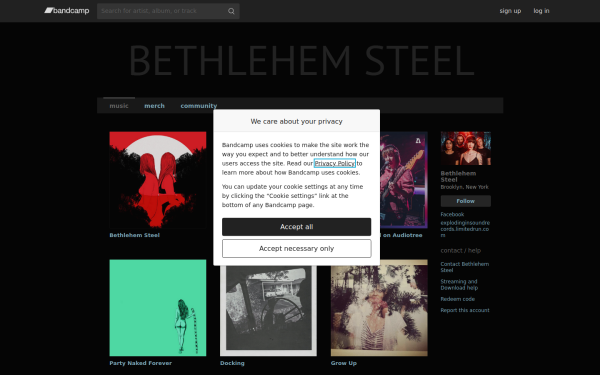bethlehemsteel.bandcamp.com