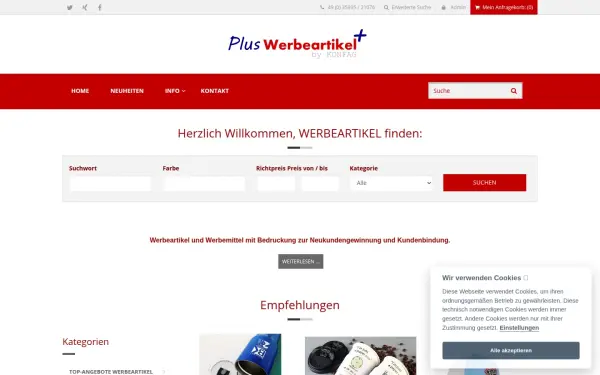www.plus-werbeartikel.de