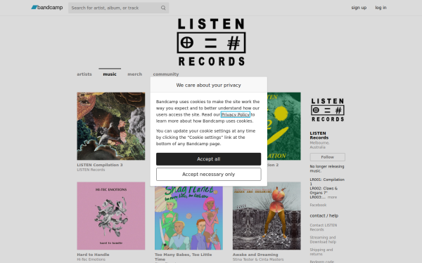 listenrecords.bandcamp.com