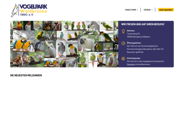 www.vogelpark-waldbruecke.de