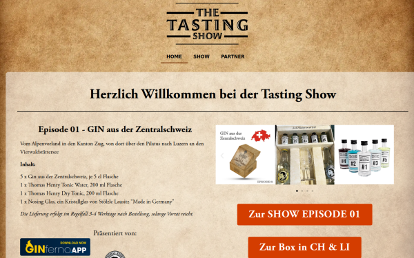 www.tastingshow.tv