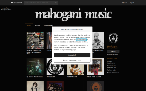 moodymann.bandcamp.com