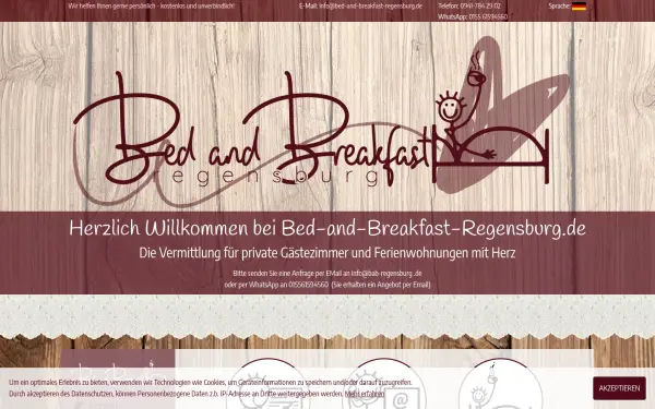 www.bed-and-breakfast-regensburg.de