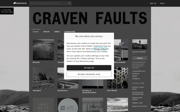 cravenfaults.bandcamp.com