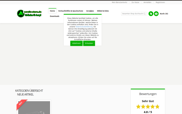 www.acrylic-store.de