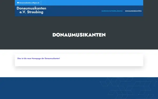 donaumusikanten-ev.de