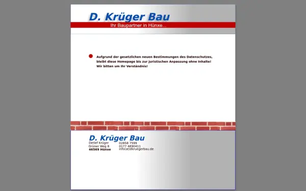 dkruegerbau.de