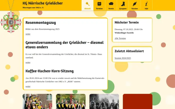 www.kg-naerrische-grielaecher.de