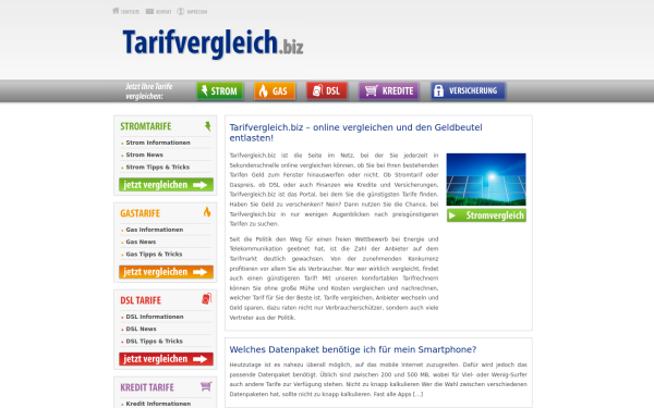 www.tarifvergleich.biz
